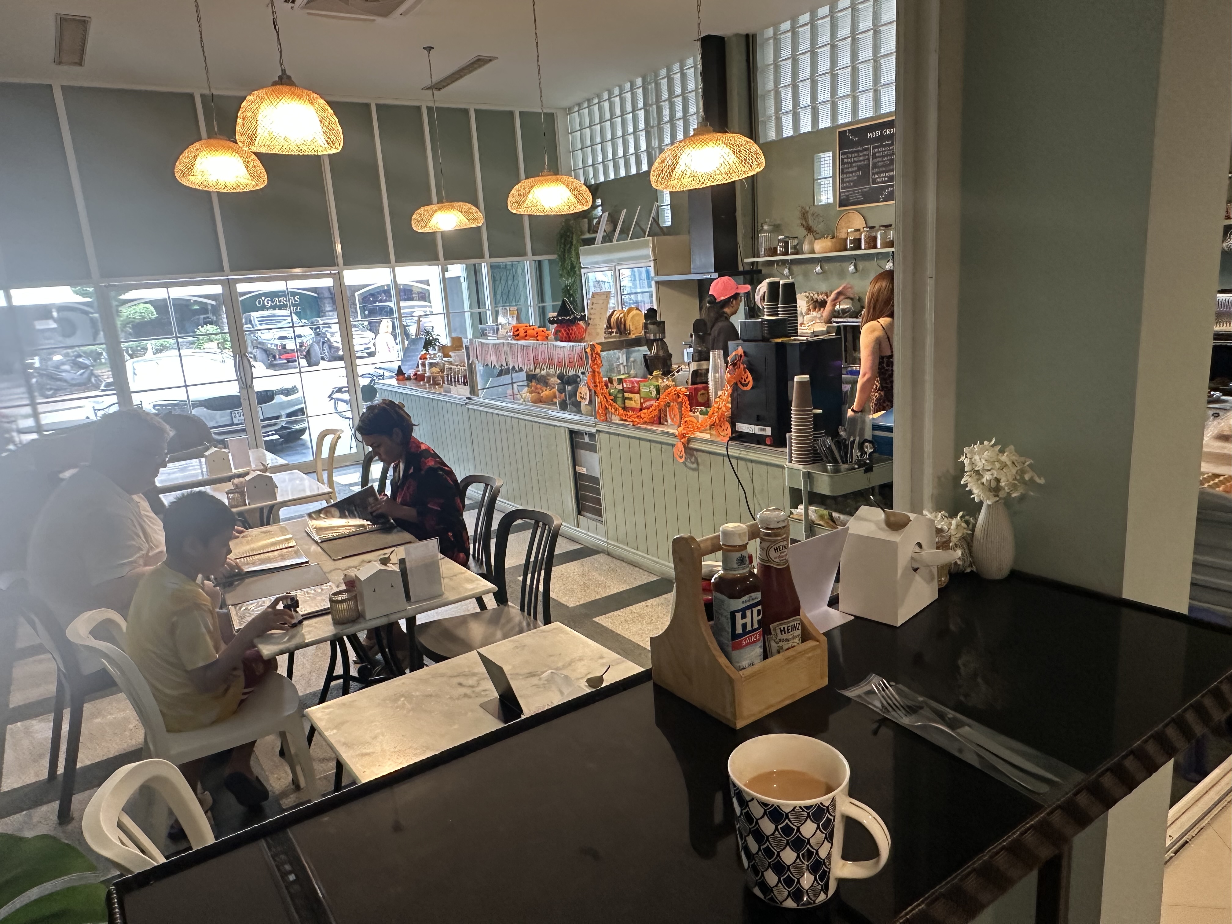 Inside The Lunch Box Cafe Pratumnak Hill