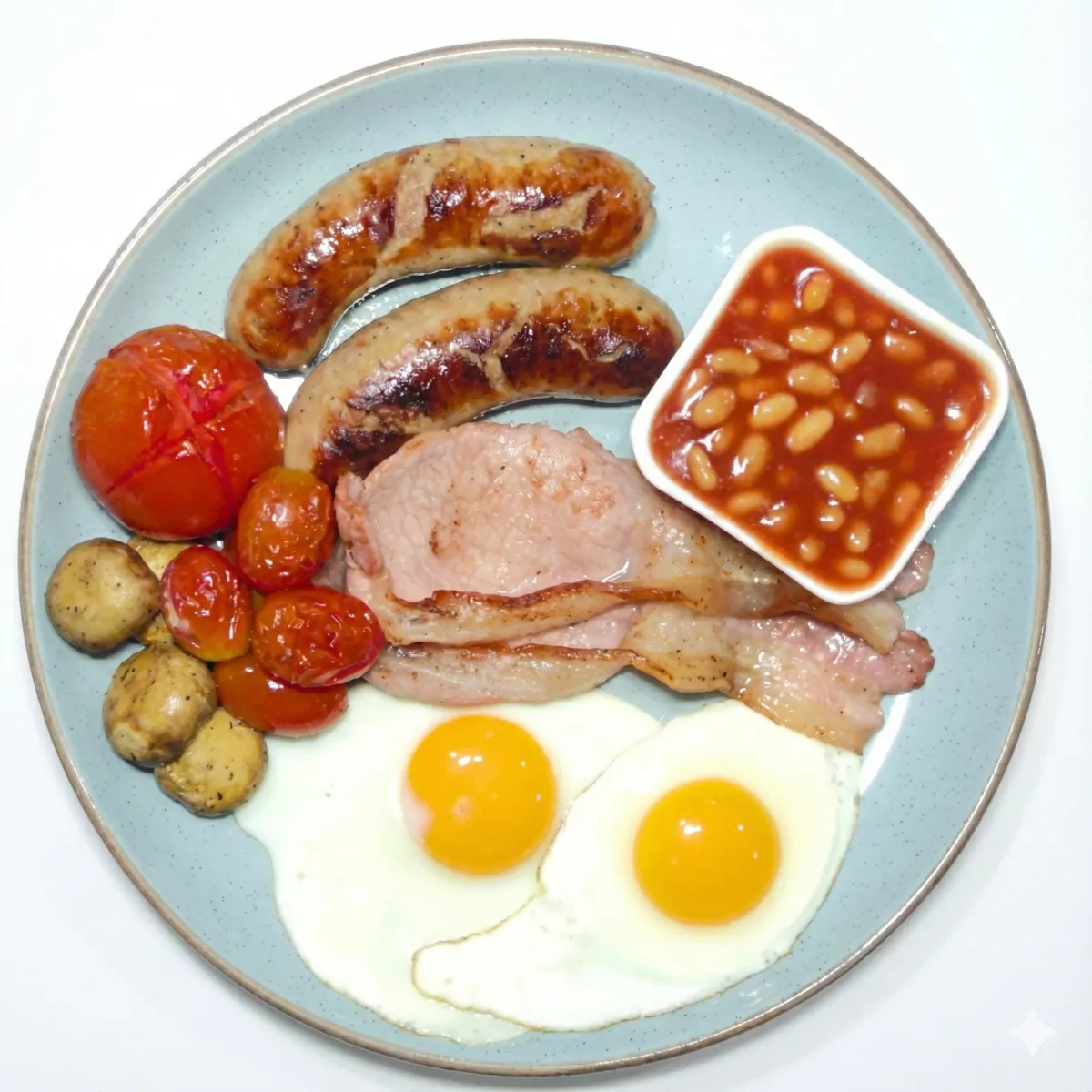 Full English Breakfast at The Lunch Box Cafe Pattaya