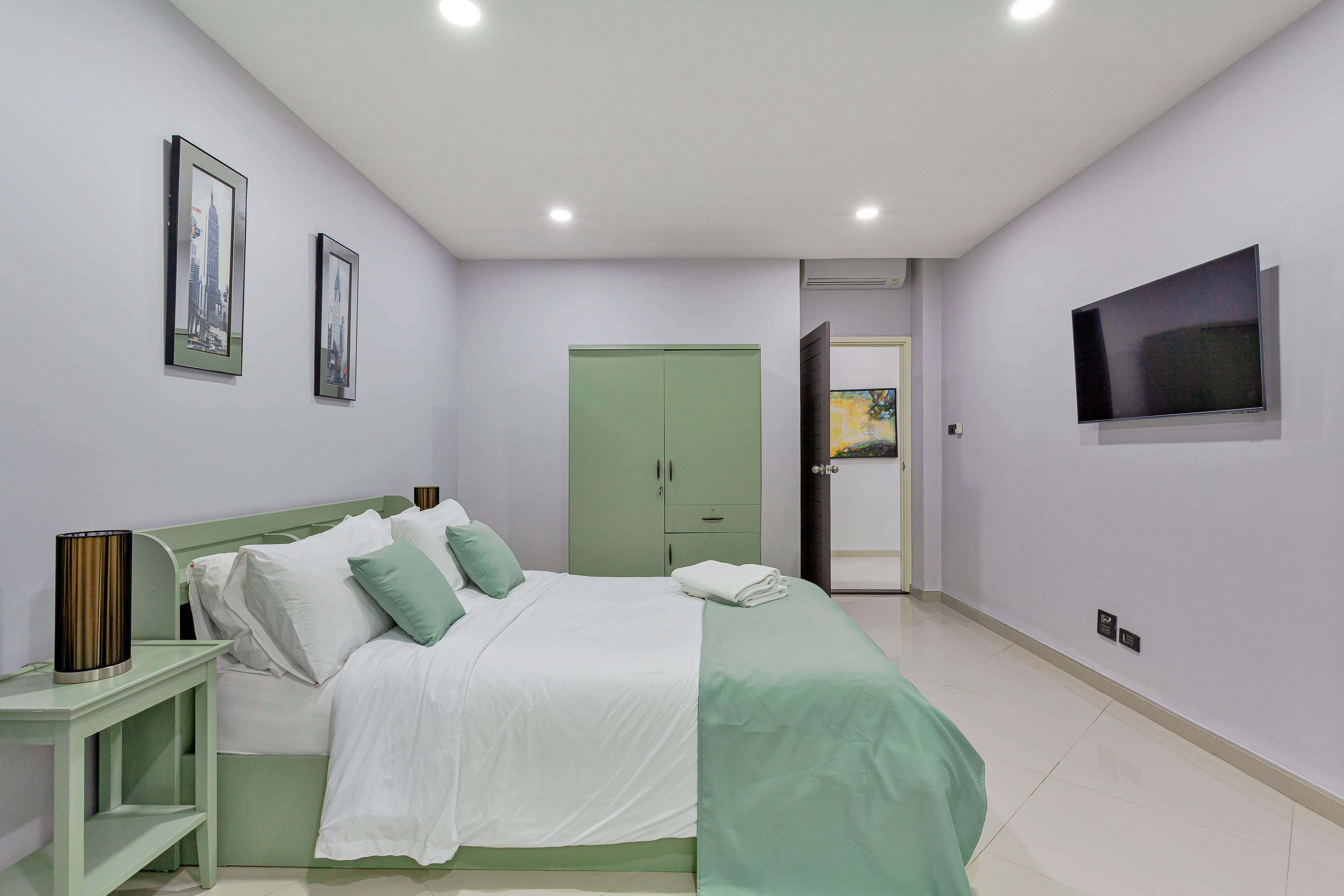 Living room in Room 3 at Grosvenor House