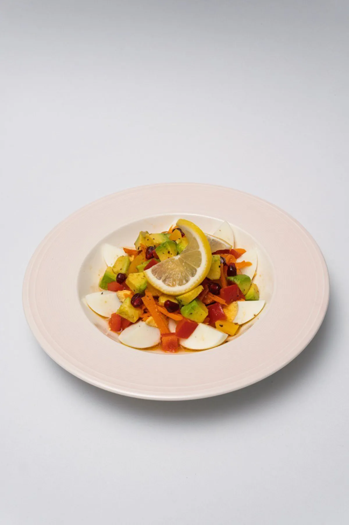 Boiled eggs and avocado at The Lunch Box Cafe