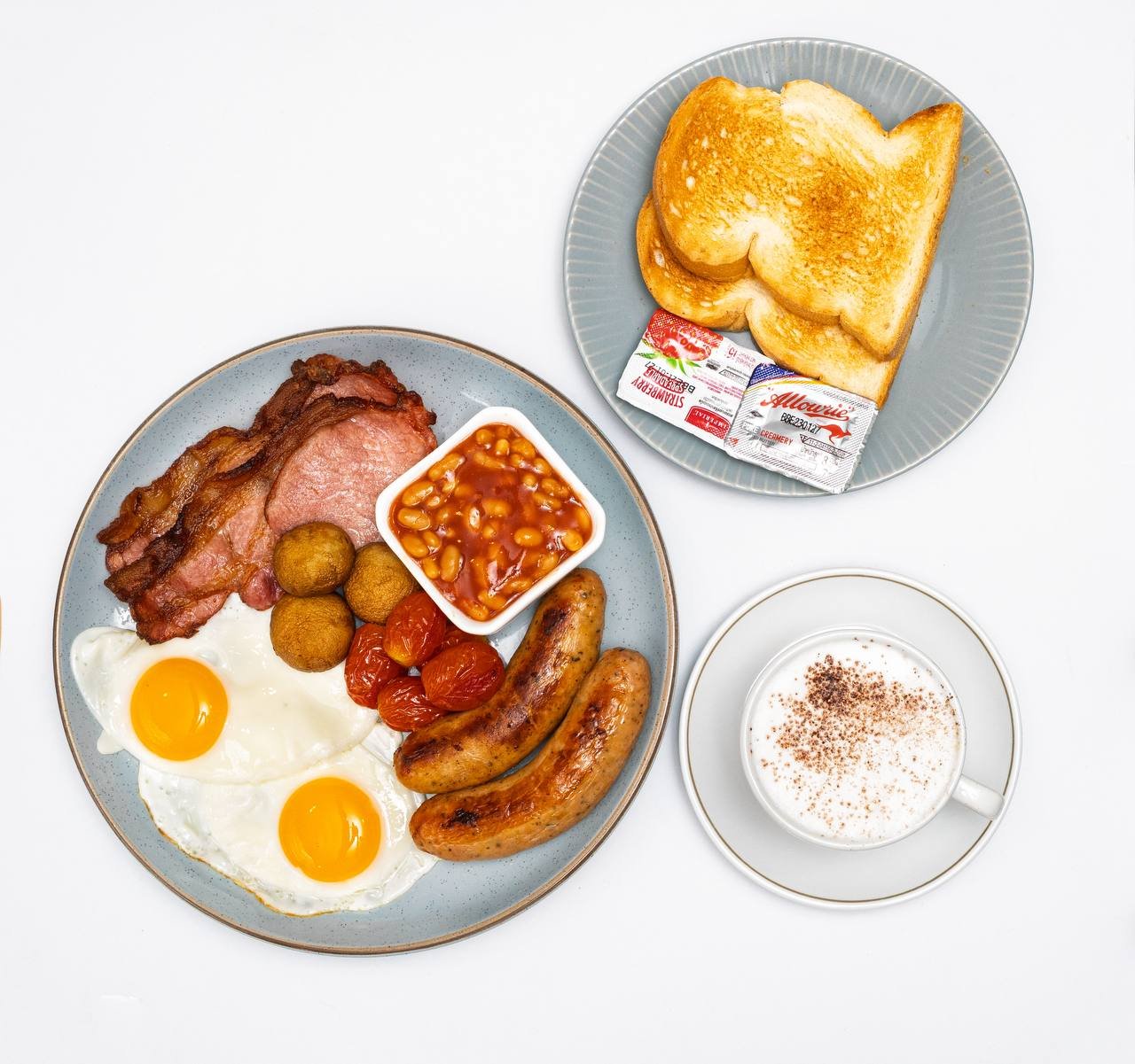 Full English breakfast at The Lunch Box Cafe